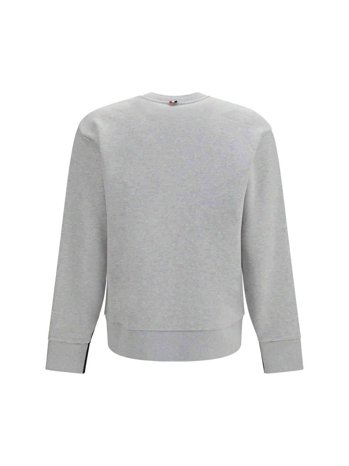 Thom Browne Men Colorblock Crewneck Sweatshirt With 4-Bar Detail