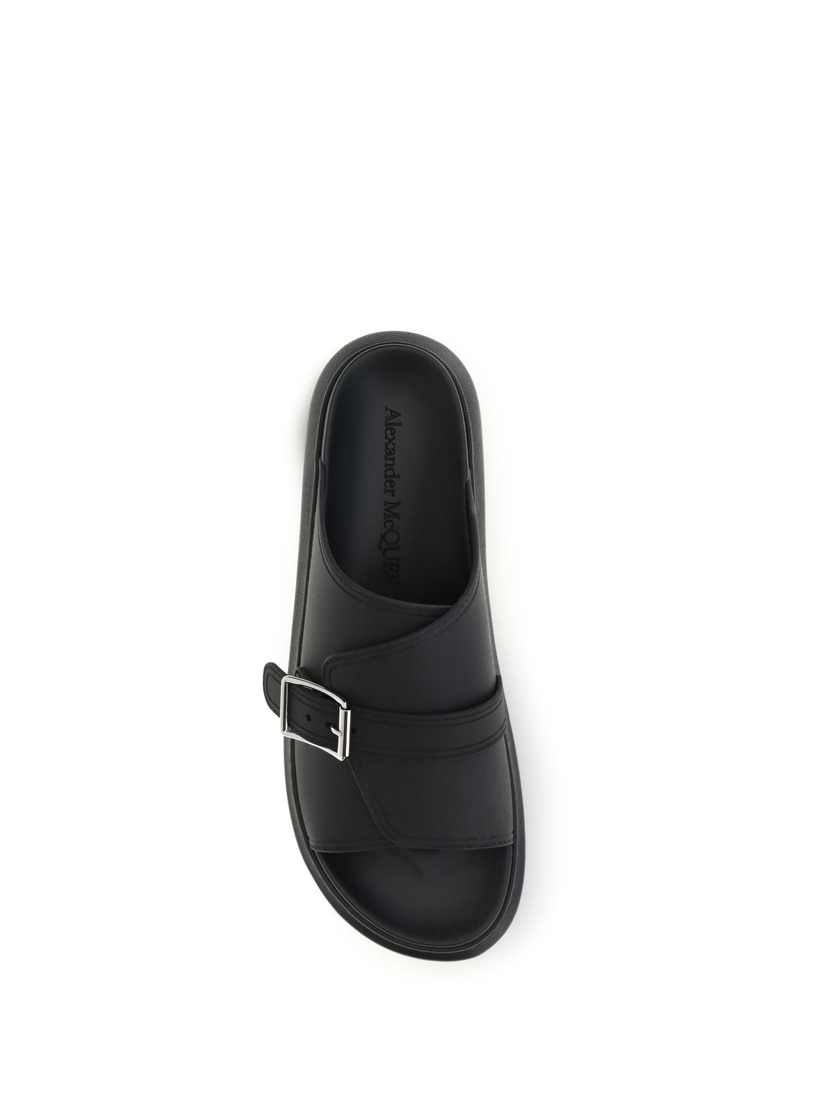 ALEXANDER McQUEEN Alexander Mcqueen Men Buckle Slide Sandals