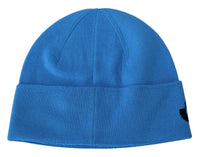 Givenchy Logo Beanie - Blue