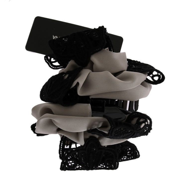 Dolce & Gabbana Lace Detail Hair Claw Clip