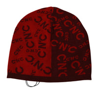 Costume National Beanie RedBurgundy