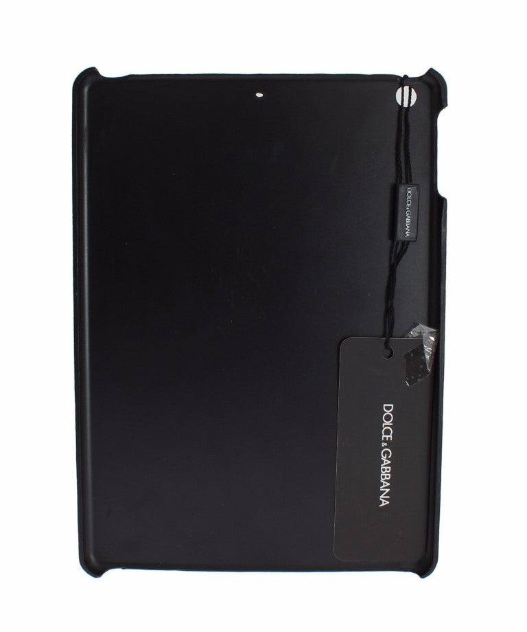 Dolce Gabbana Yellow Leather Tablet Ipad Case Cover