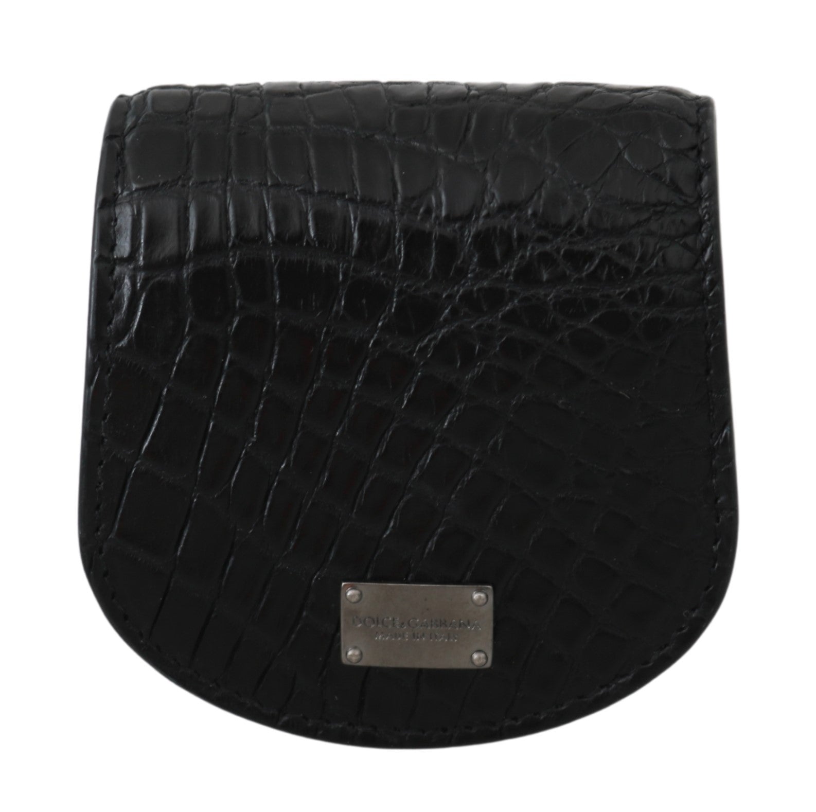 Dolce & Gabbana Exotic Leather Pocket Wallet Case