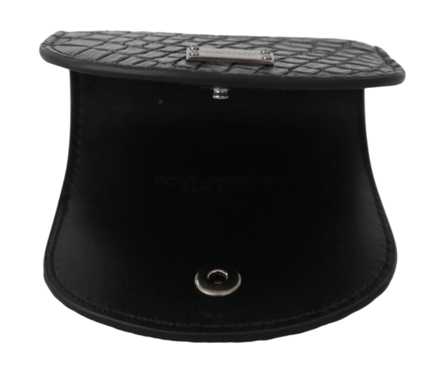 Dolce & Gabbana Exotic Leather Pocket Wallet Case
