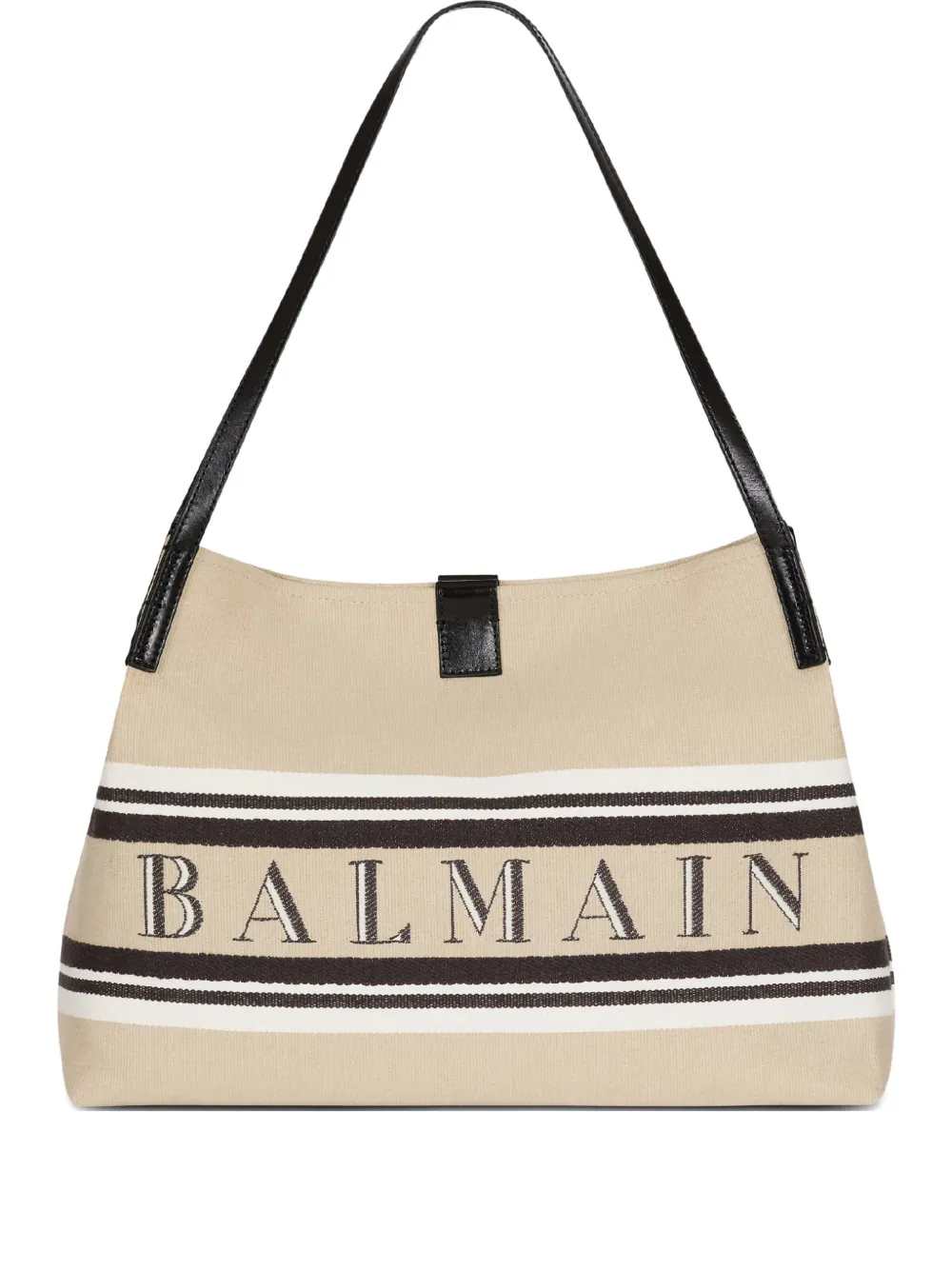 Balmain Women Release Medium Tote Bag With Logo