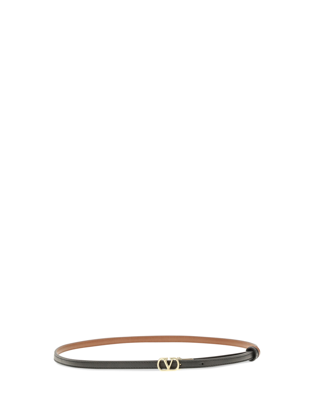 VALENTINO GARAVANI Valentino Garavani Women Reversible Vlogo Signature Glossy Calfskin Belt