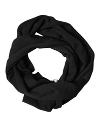 Dolce & Gabbana Blue Wool DG Loves London Neck Wrap Women's Scarf