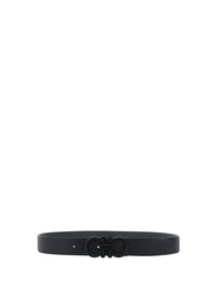 FERRAGAMO Ferragamo Men Gancini Leather Belt