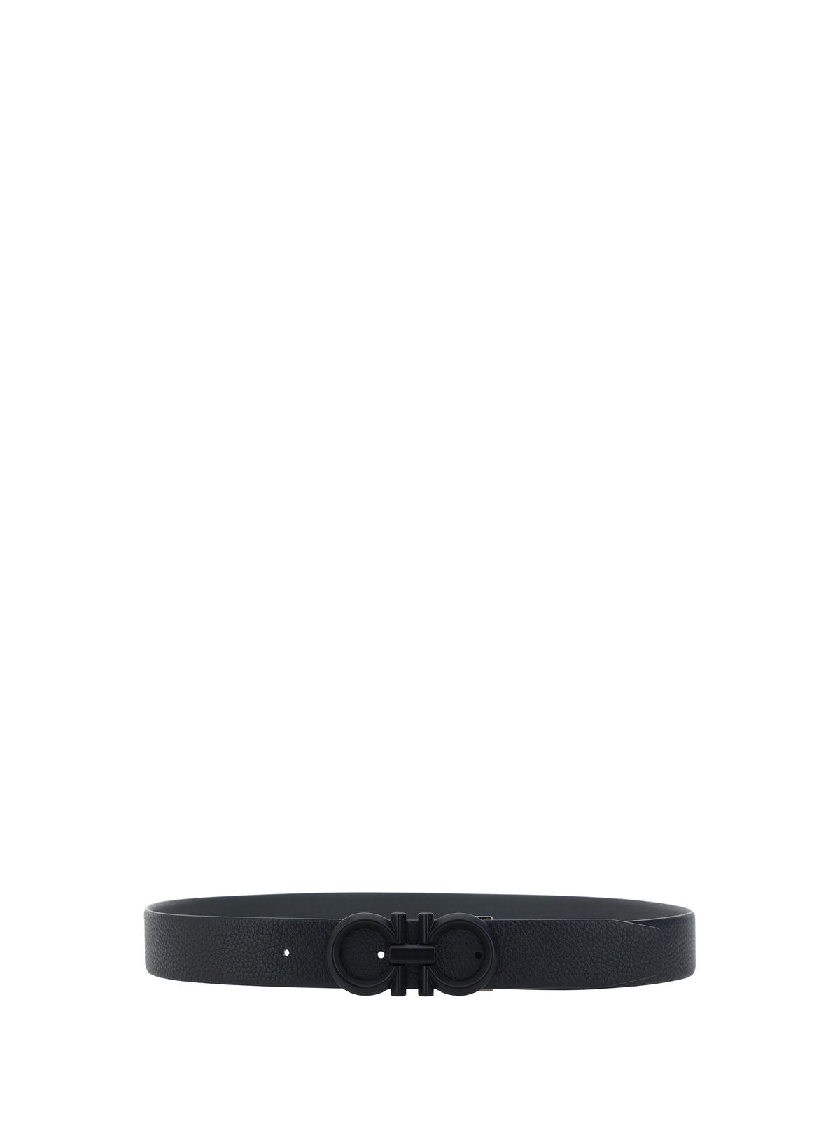 FERRAGAMO Ferragamo Men Gancini Leather Belt
