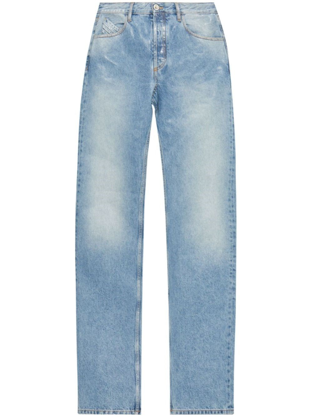 The Attico Women Coated Jeans