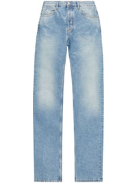 The Attico Women Coated Jeans