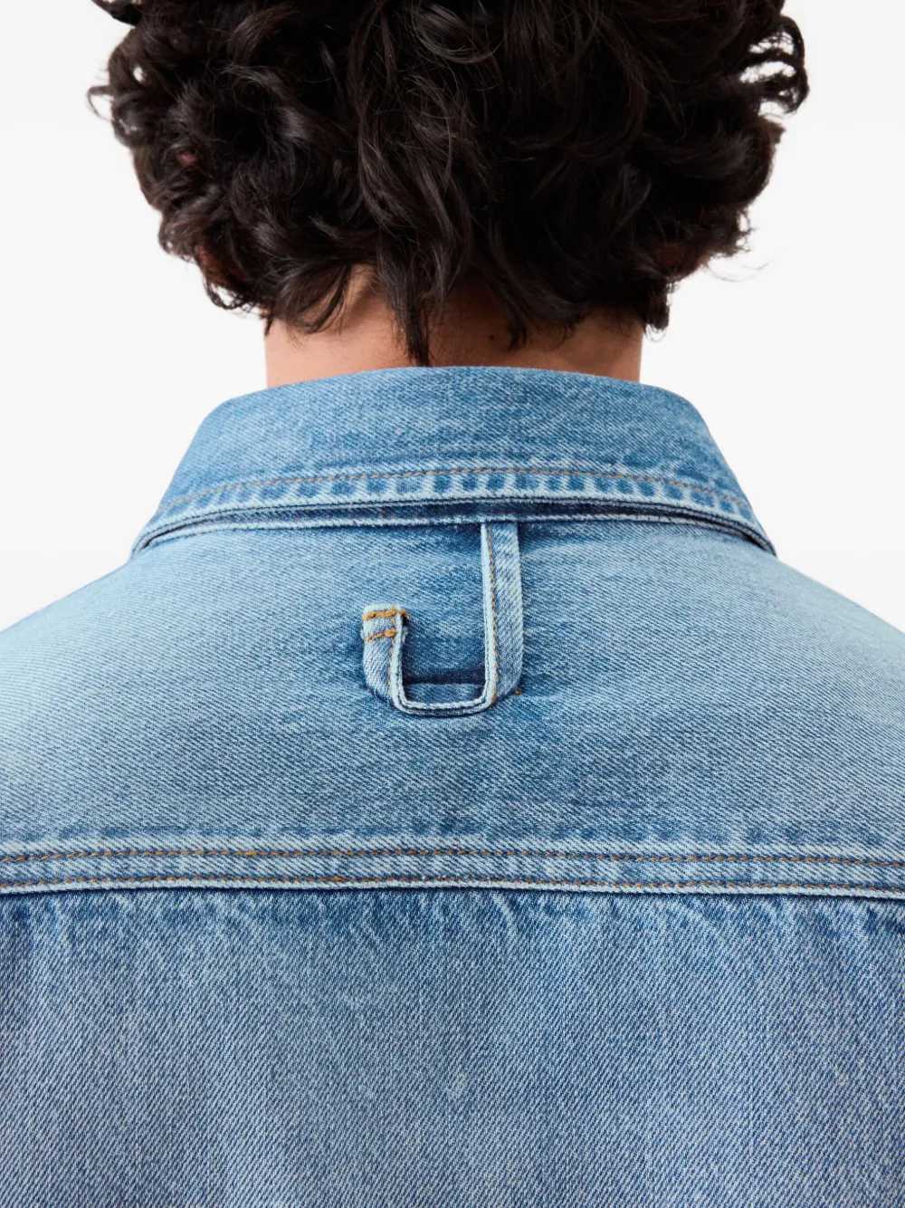 JACQUEMUS Jacquemus Men Button-Down Denim Shirt