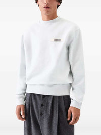 JACQUEMUS Jacquemus Men Crewneck Sweatshirt With Logo And Patch
