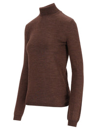 Maison Margiela Women Wool And Silk Turtleneck