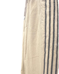 Brunello Cucinelli Cotton Three-Stripe Drawstring Jogger Pants Beige