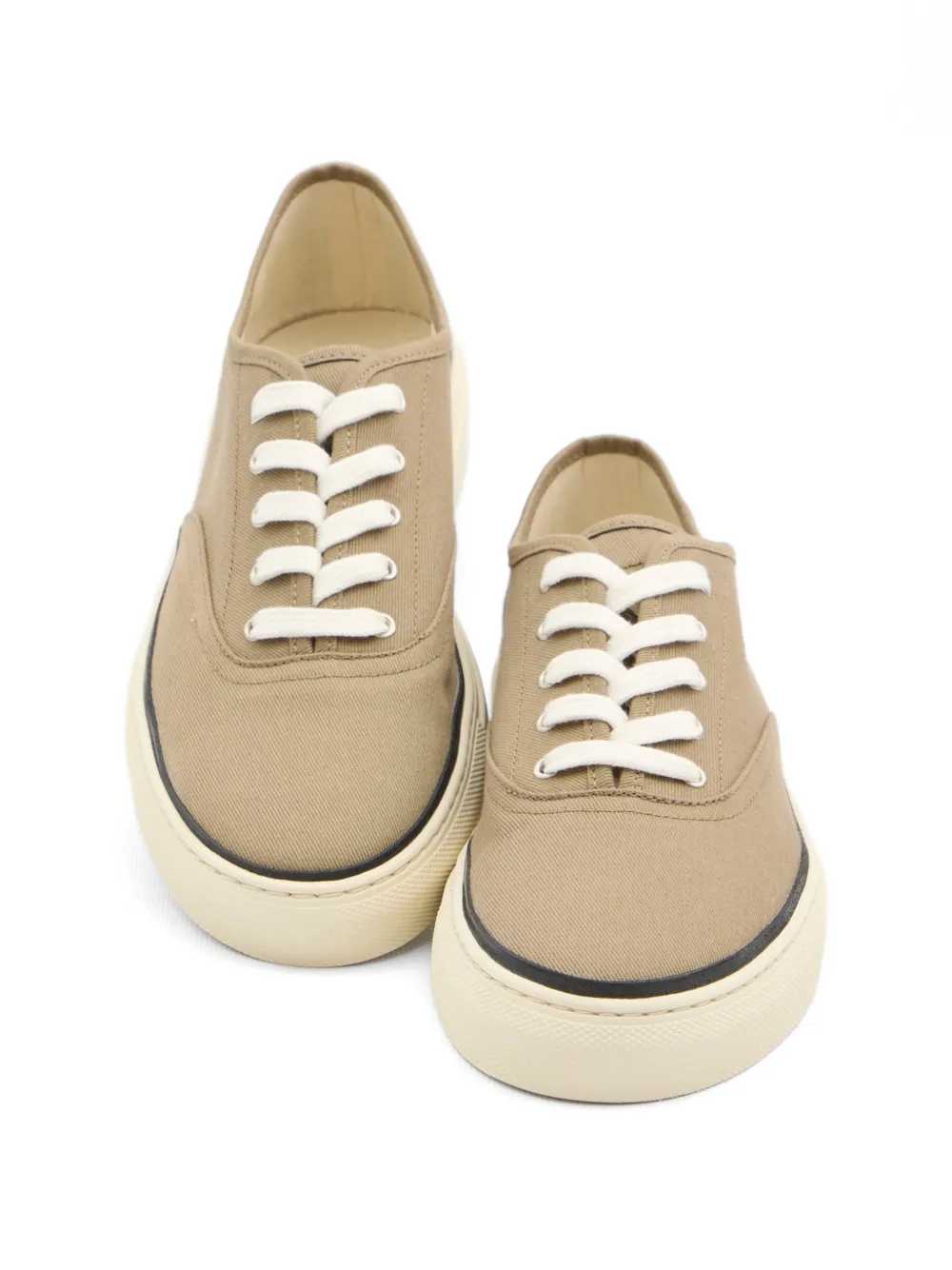 Jacquemus Men Lace-Up Sneakers With Embroidered Logo