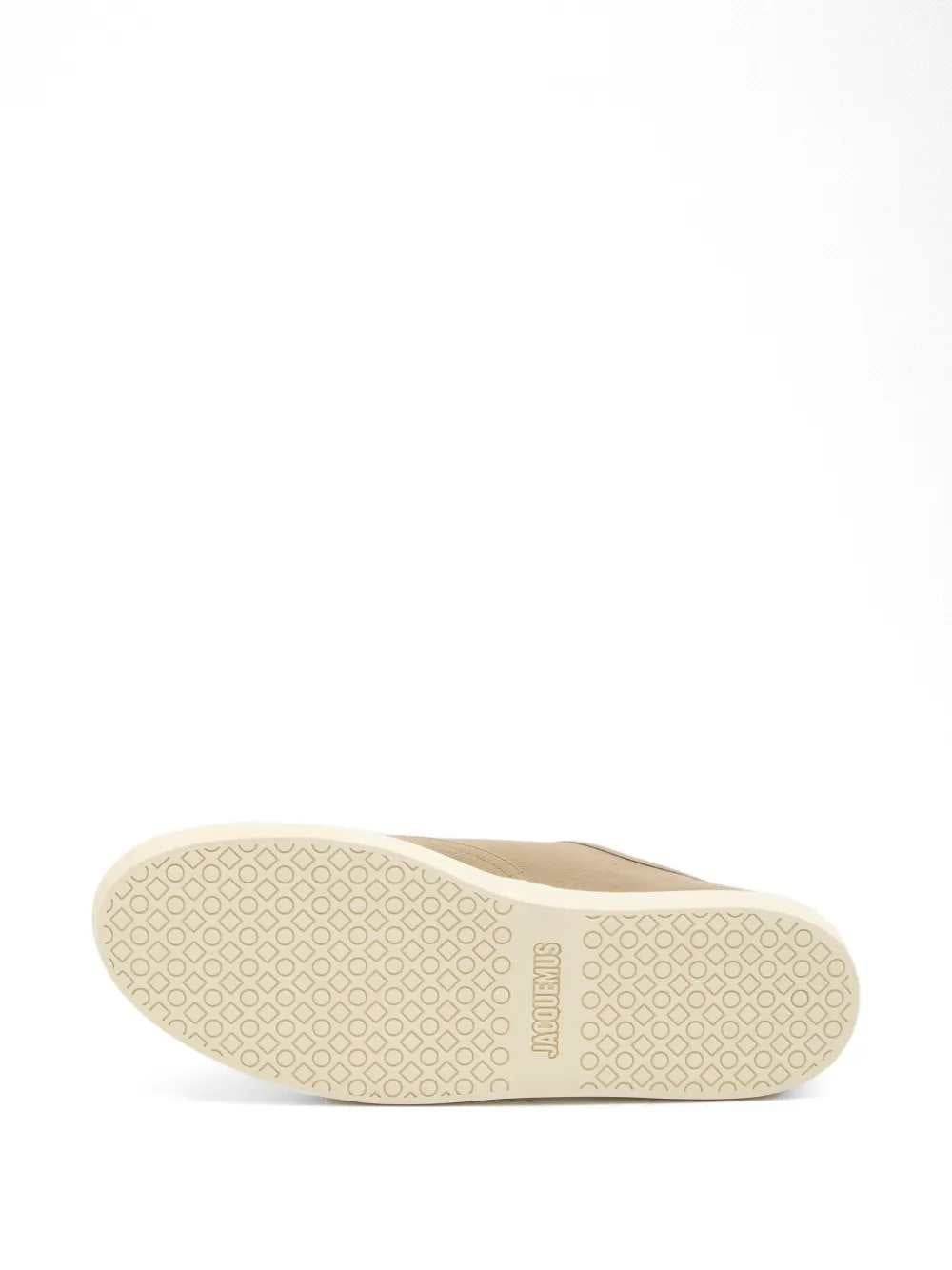 Jacquemus Men Lace-Up Sneakers With Embroidered Logo