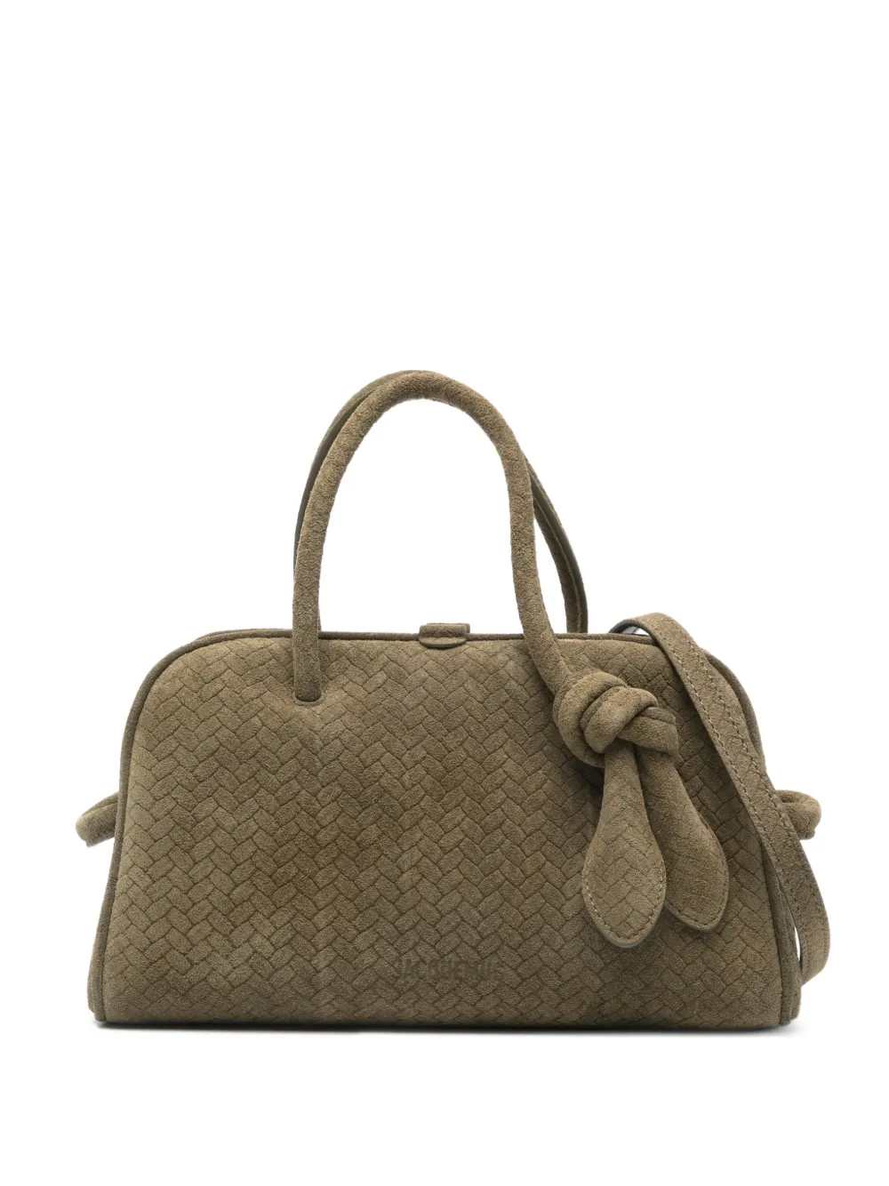 JACQUEMUS Jacquemus Women Le Petit Turismo Woven Tote Bag