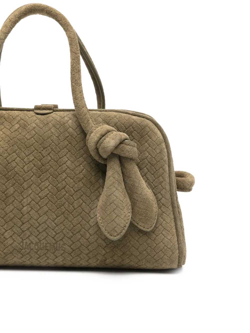 JACQUEMUS Jacquemus Women Le Petit Turismo Woven Tote Bag