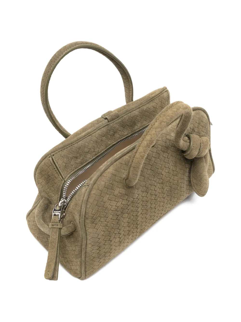 JACQUEMUS Jacquemus Women Le Petit Turismo Woven Tote Bag
