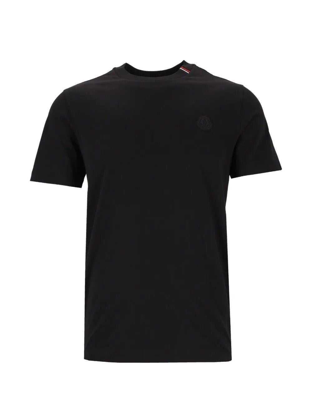 Moncler Men Short-Sleeved T-Shirt With Striped Details