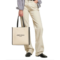 JIMMY CHOO Jimmy Choo Medium Logo Tote Bag Women