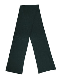Dolce & Gabbana Green Cashmere Knitted Neck Wrap Shawl Men's Scarf