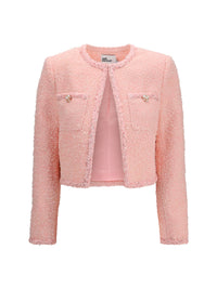 Self-Portrait Women Bouclé Jacket