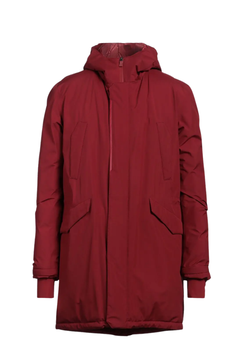 Herno Herno Men's Puffer Jacket In Bright Red