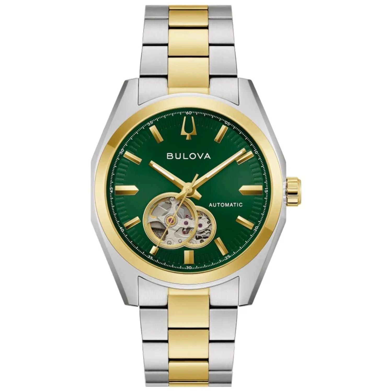 Bulova Bulova Men's Classic surveyor Green Dial Watch - 98A338