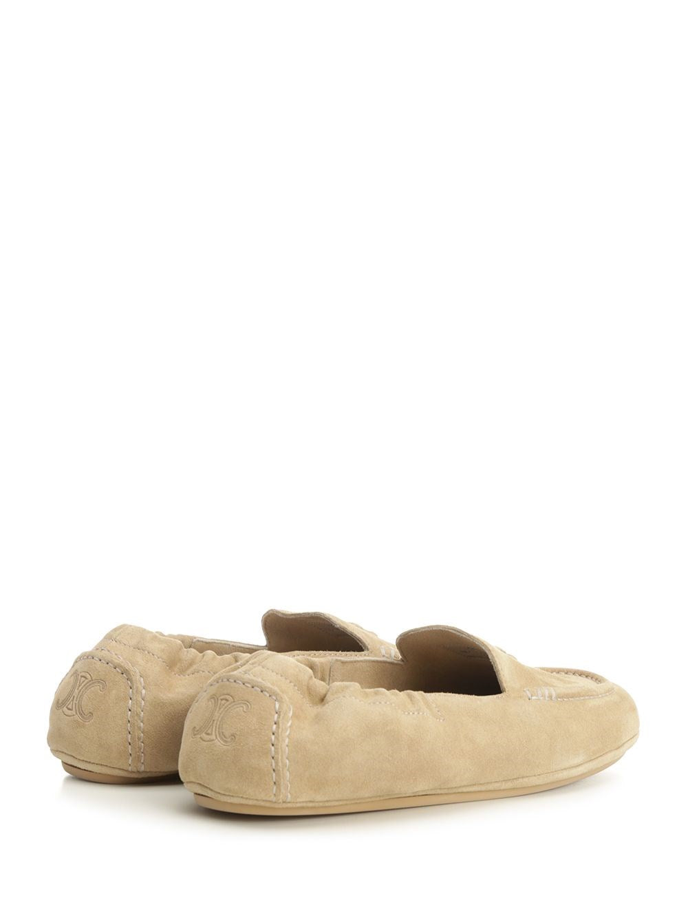 Celine Celine Men Adam Suede Moccasin