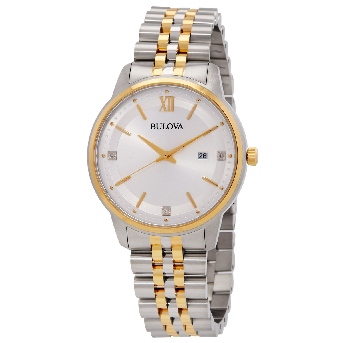 Bulova Bulova Men's Classic Silver Dial Watch - 98D161