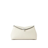 Toteme Toteme T-Lock Leather Clutch Bag Women