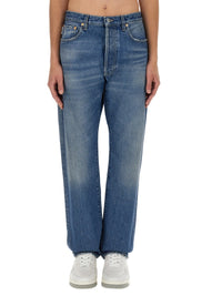 Valentino Men Jeans With Logo Detail