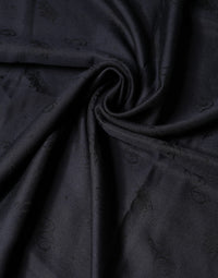 Dolce & Gabbana Black Lace Stole Silk NeckWrap Shawl Men's Scarf