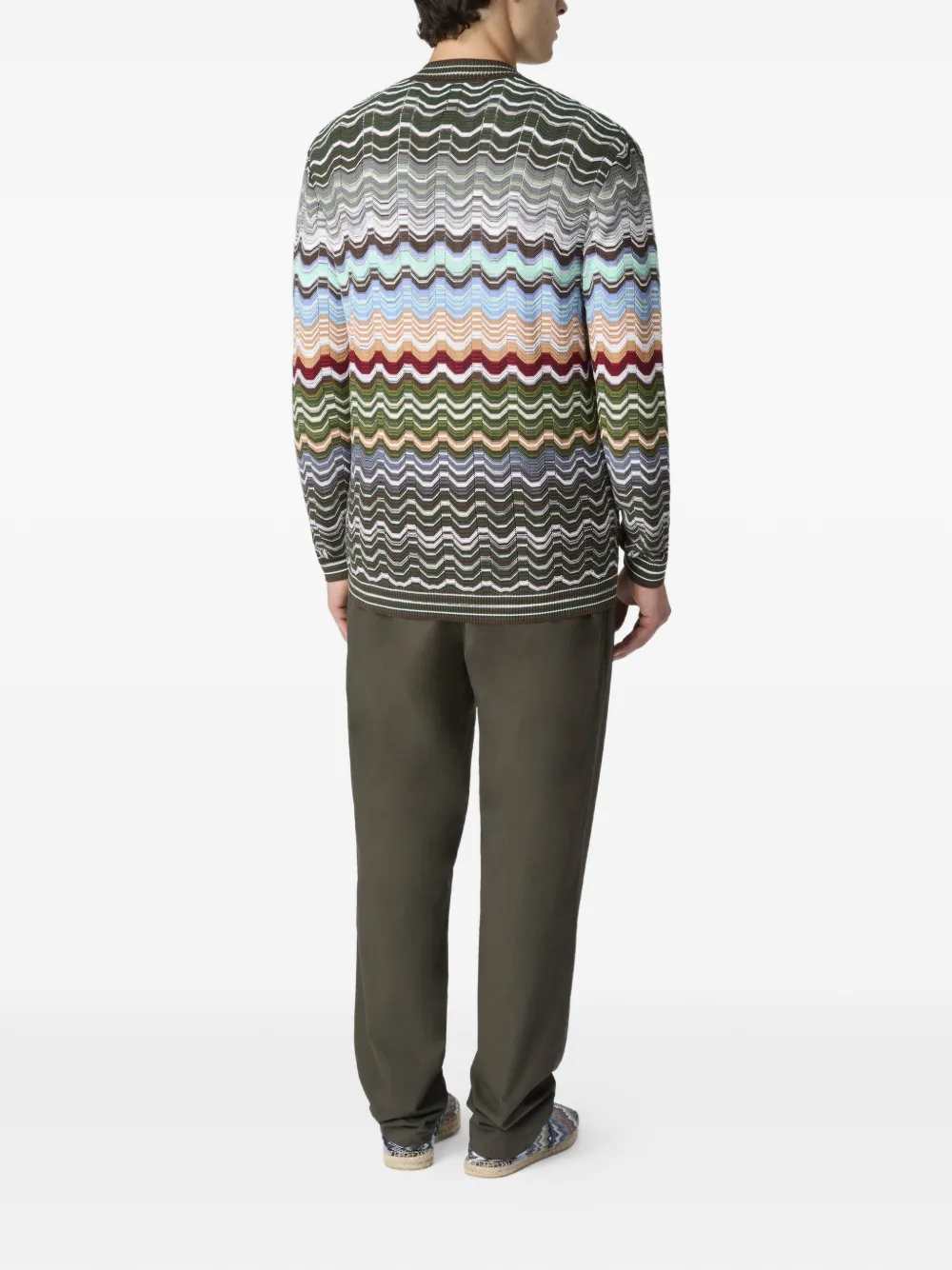 Missoni Men Zigzag Cardigan