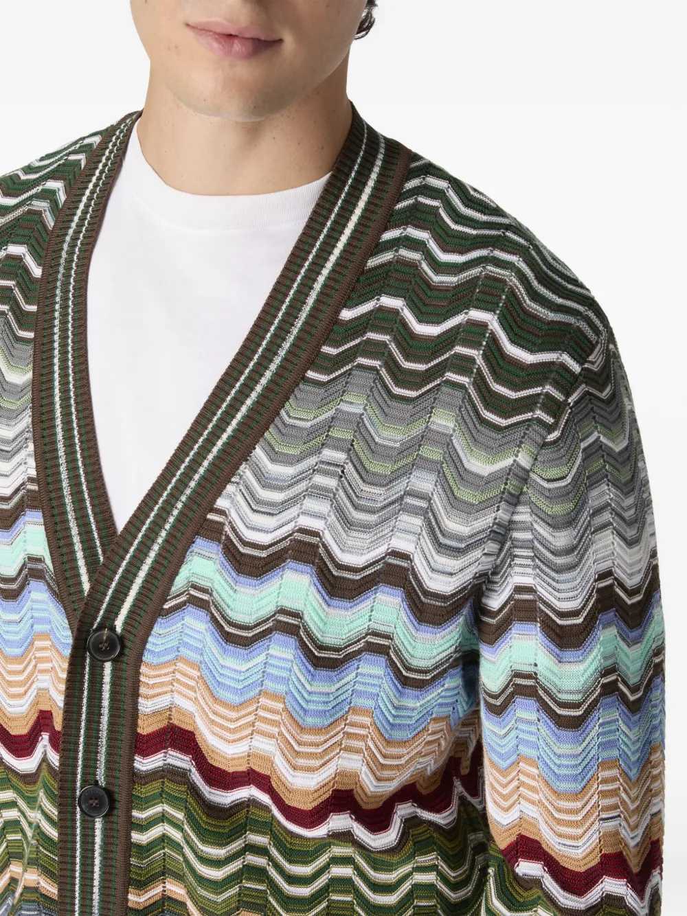 Missoni Men Zigzag Cardigan