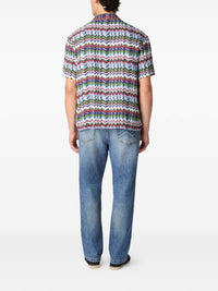 MISSONI Missoni Men Zigzag Button-Up Shirt