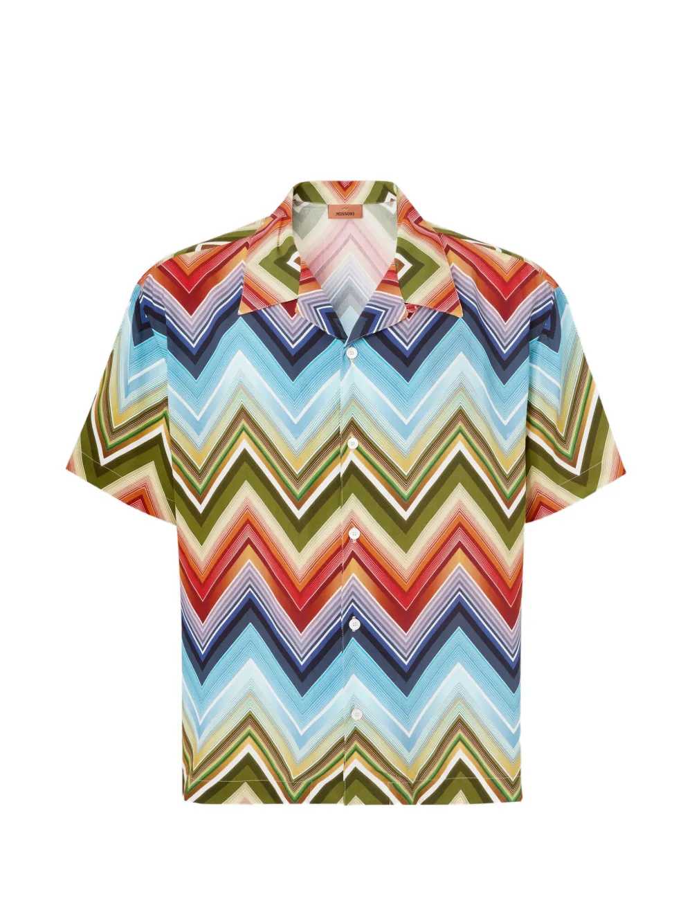 Missoni Men Zigzag Pattern Shirt