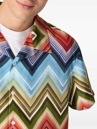 Missoni Men Zigzag Pattern Shirt