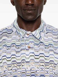 MISSONI Missoni Men Zigzag Polo
