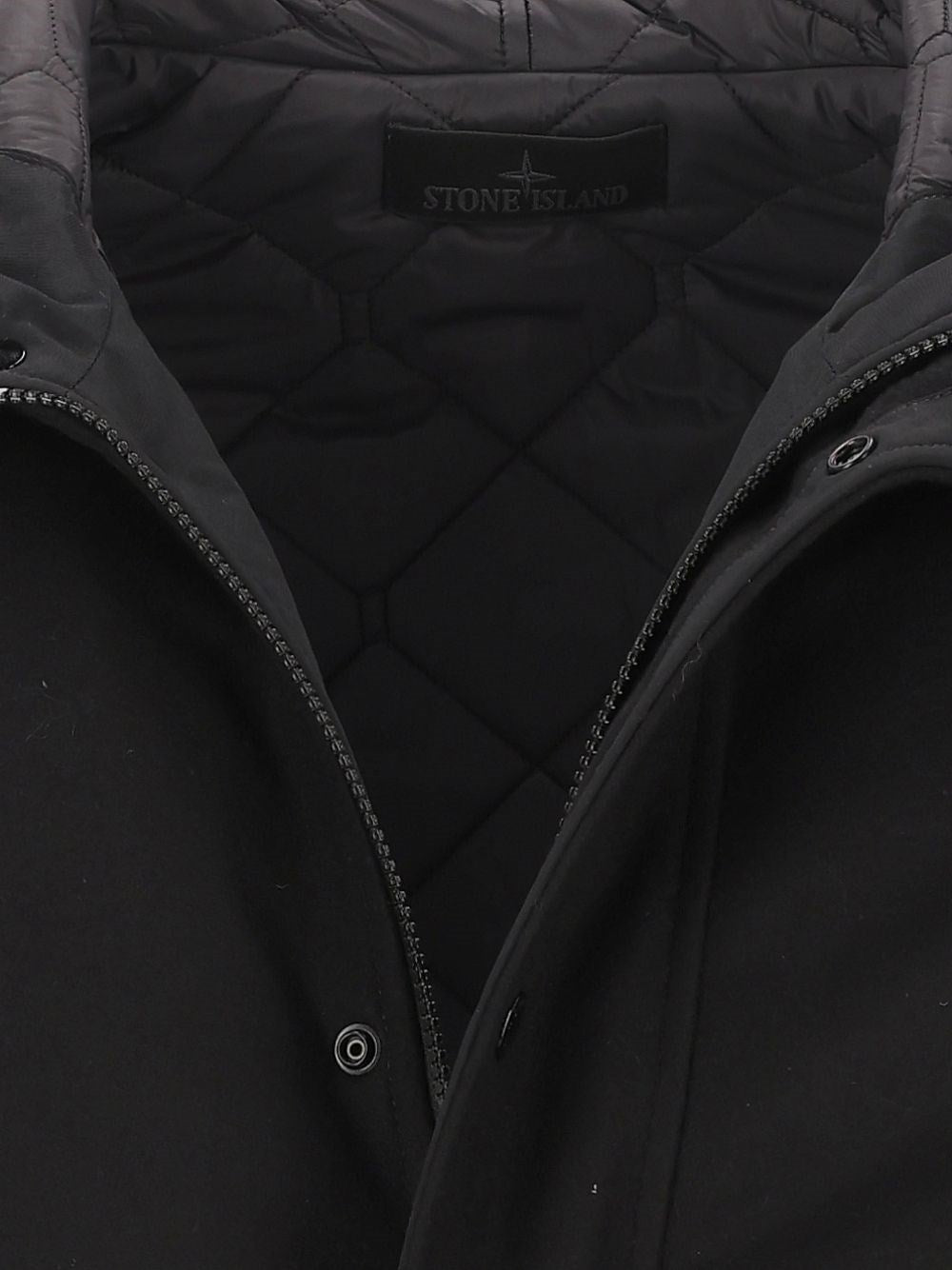Stone Island Men Cloth Hooded Coat
