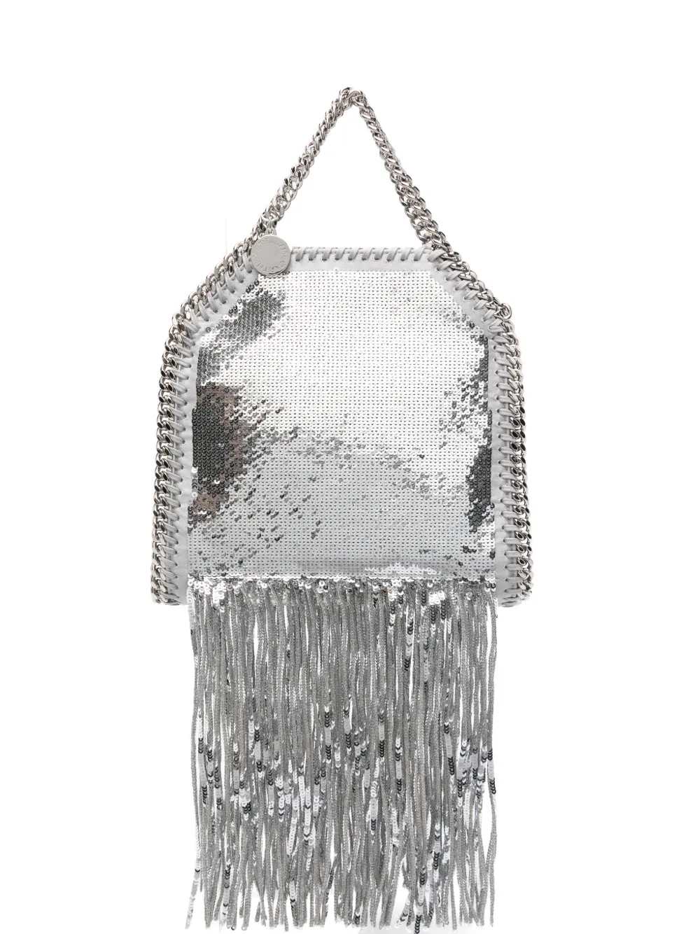 Stella Mccartney Women Falabella Mini Tote Bag With Fringe