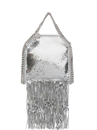 Stella Mccartney Women Falabella Mini Tote Bag With Fringe