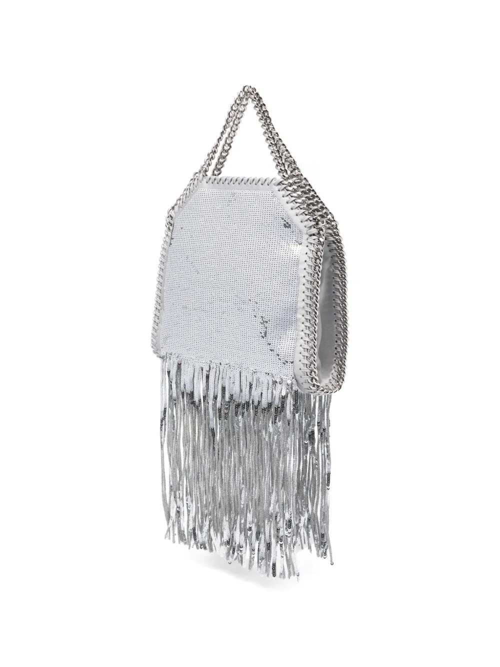 Stella Mccartney Women Falabella Mini Tote Bag With Fringe