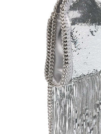 Stella Mccartney Women Falabella Mini Tote Bag With Fringe