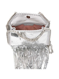 Stella Mccartney Women Falabella Mini Tote Bag With Fringe