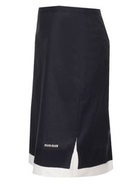 Miu Miu Women Knitted Knee-Length Skirt