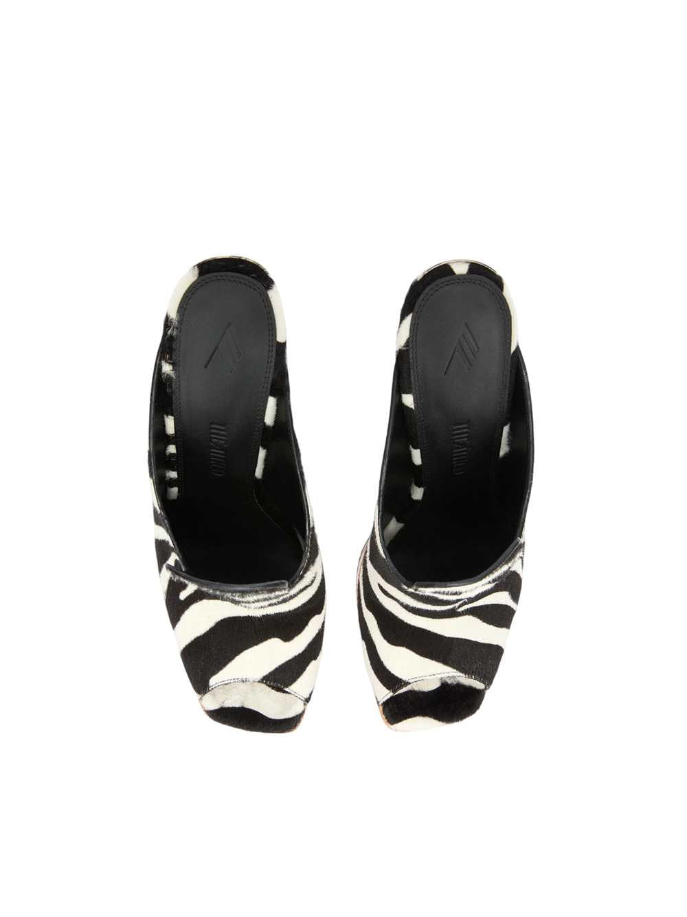 The Attico Women Irmelin Mule In White And Black
