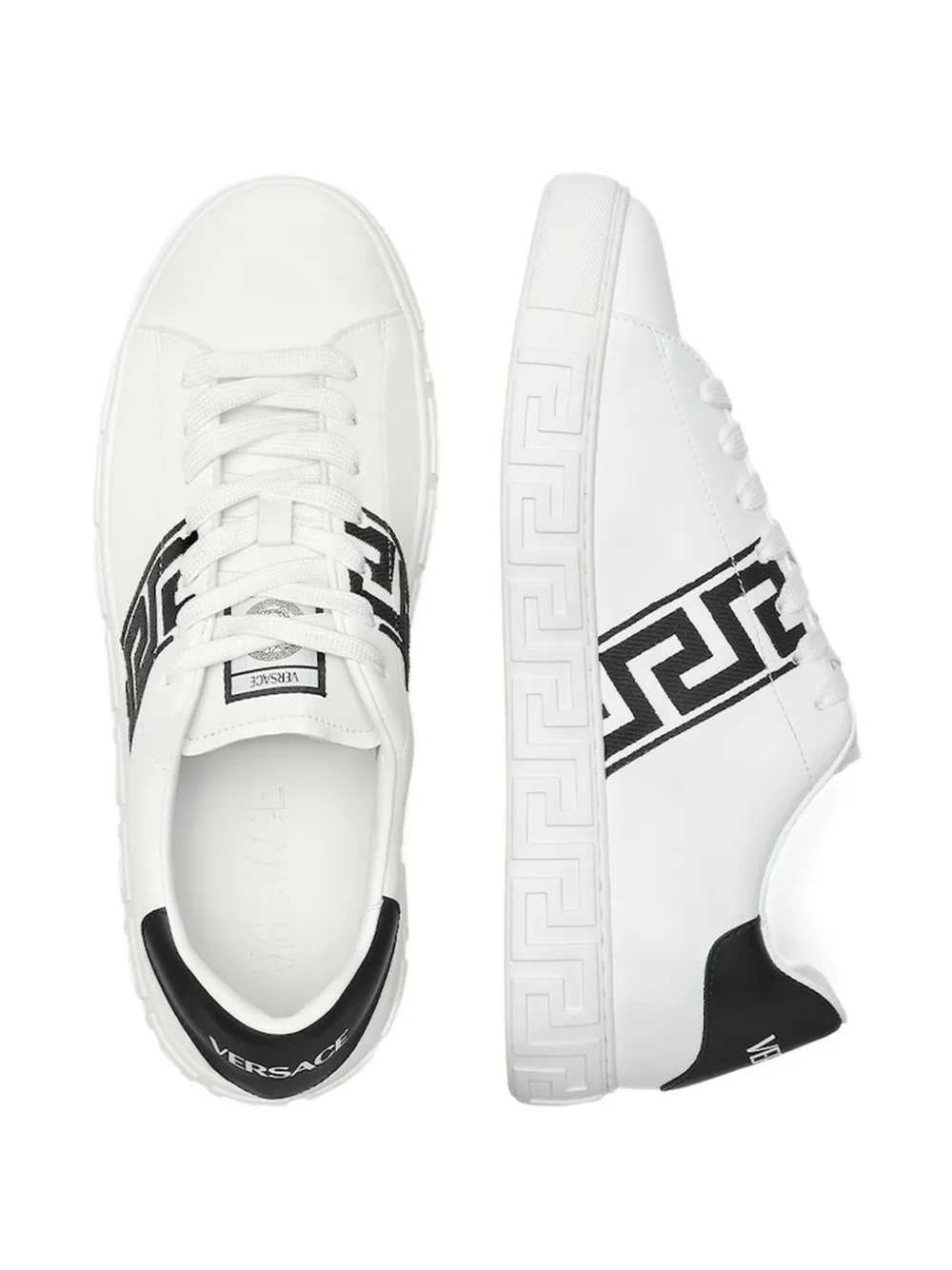 VERSACE Versace Men Greca Embroidered Sneakers